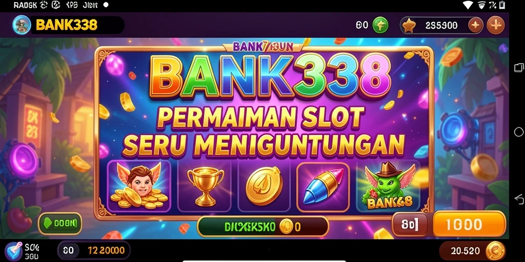 Tampilan gameplay seru dalam BANK338 dengan fitur menarik.