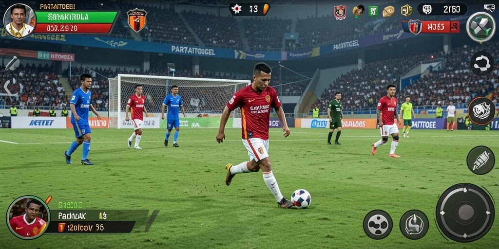 Tampilan dinamis dari gameplay seru PARTAITOGEL.