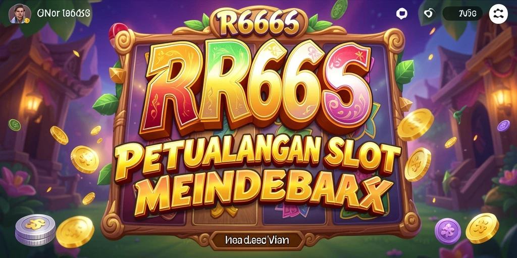 Tampilan permainan Slot yang seru dan menghibur di RR666.